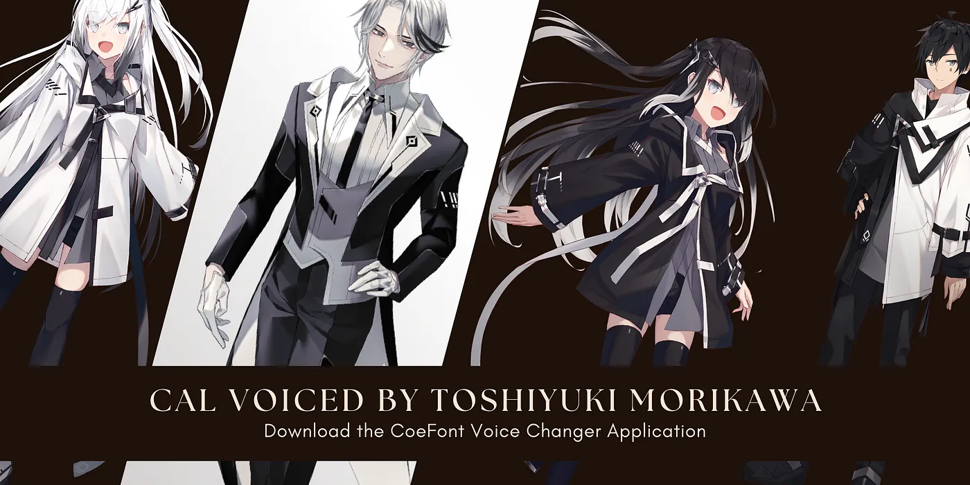 AI Voice Platform, CoeFont Marks the Launch of the Free CoeFont Voice Changer Application with the Release of Toshiyuki Morikawa’s Digital Voice img